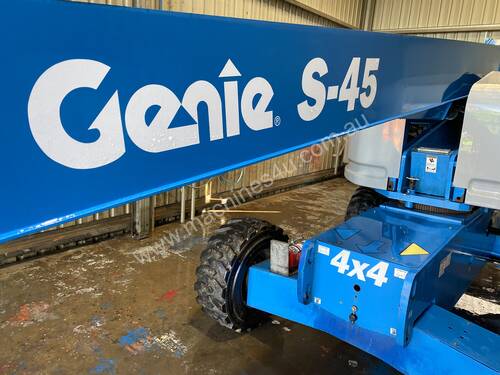 Genie S45 Straight Boom Lift - With or without Re-Certification