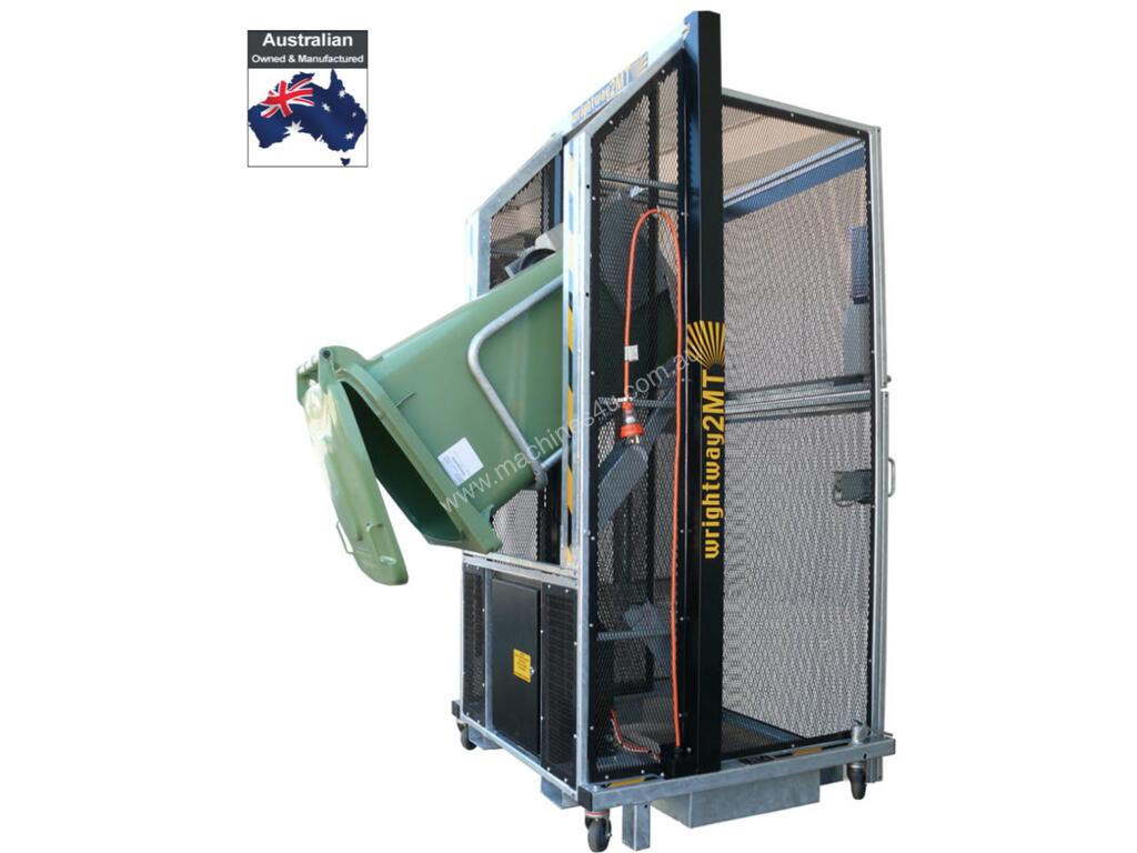 New Wrightway 2MT Bin Lifter and Tipper Wheelie Bin Lifter in