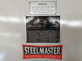 Plate / Curving Rollers. 3100mm x 8mm Capacity. Steelmaster SM-MCR3108 - picture2' - Click to enlarge