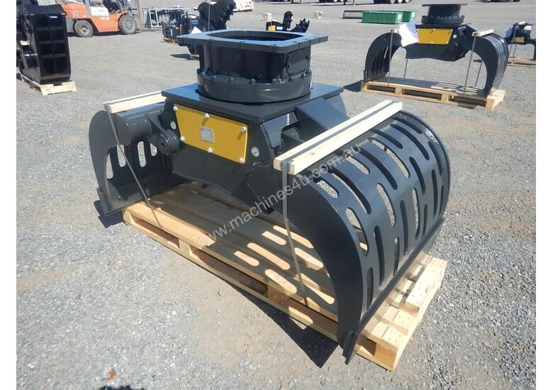caption Mustang GRP1500 Rotating Grapple