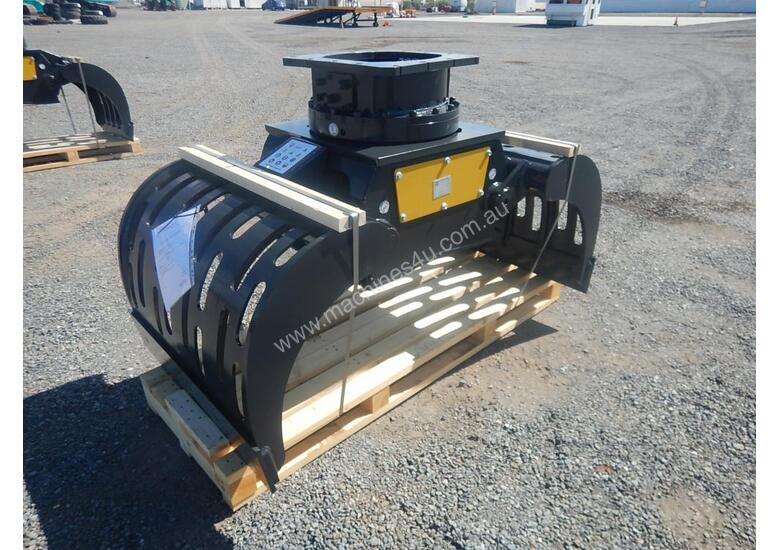 caption Mustang GRP1500 Rotating Grapple