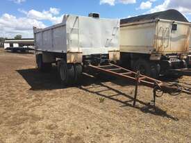hodge single axle dog trailer - picture0' - Click to enlarge