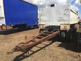 hodge single axle dog trailer - picture1' - Click to enlarge