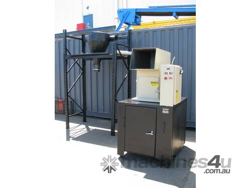 Industrial Soundproof 15HP Plastic Granulator with Blower and Cyclone - Ball & Jewell
