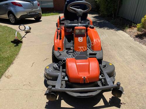 ride on articulated mower