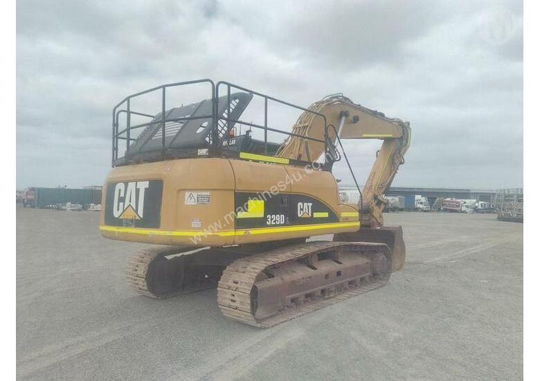 caption Caterpillar 329d