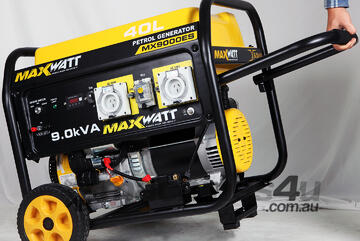 MACFARLANE - 9kVA Maxwatt Electric Start Petrol Generator