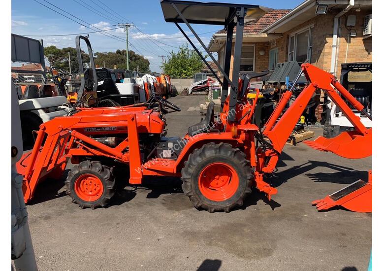 Used Kubota B7200 HST Backhoe In BROOKLYN, VIC