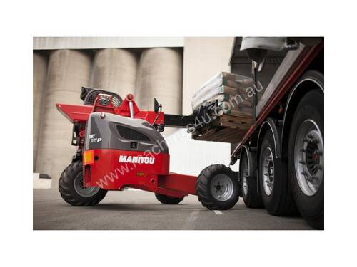 caption Manitou TMT25 Truck Mounted Forklift 2.5T