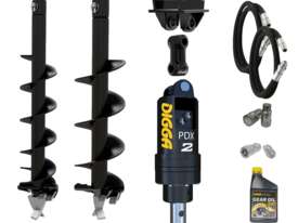 Digga PDX2 auger drive combo package mini excavator up to 2.7T - picture0' - Click to enlarge