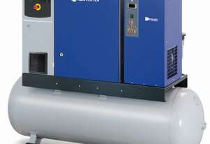 EUROPEAN MANUFACTURED - 20hp / 15kW VSD DD rotary screw air compressor tank dryer & filters