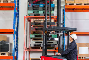 New FBR18-80 Electric Stand-On Reach Truck