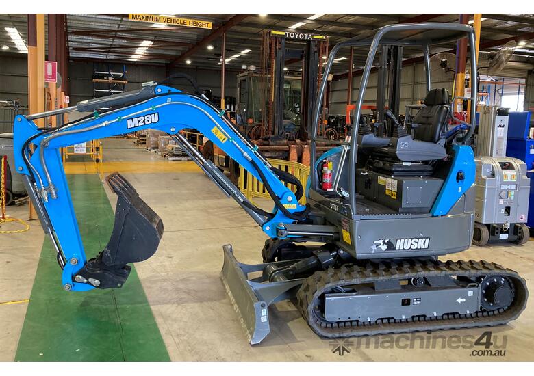 Used 2019 Huski Construction Equipment Huski M28U Mini Excavator ex