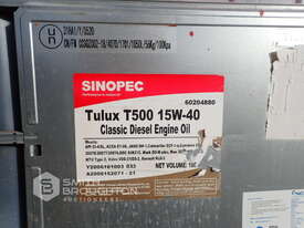 1000 LITRE SINOPEC TULUX T500 15W-40 CLASSIC DIESEL ENGINE OIL (UNUSED) - picture0' - Click to enlarge