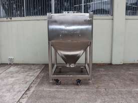 Stainless Steel Tote Bin. - picture6' - Click to enlarge