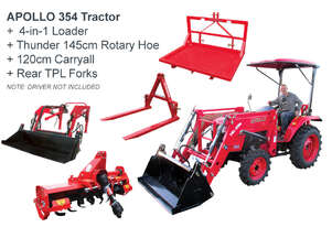 APOLLO 35hp Horticultural Tractor Package