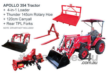 APOLLO 35hp Horticultural Tractor Package