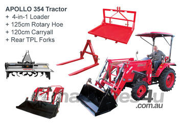 APOLLO 35hp Horticultural Tractor Package
