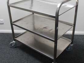 Stainless Steel 3 Tier Trolley - picture0' - Click to enlarge