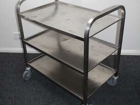 Stainless Steel 3 Tier Trolley - picture1' - Click to enlarge