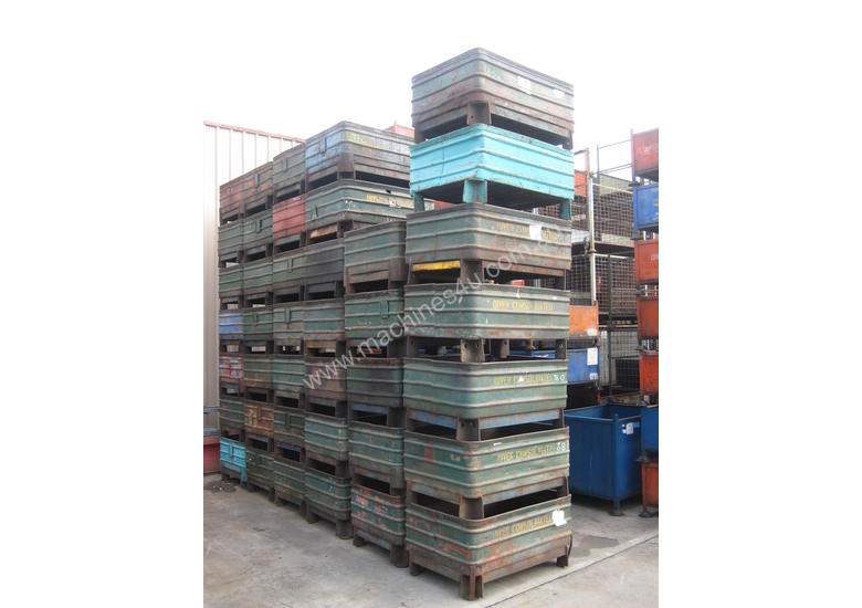 Used minus hypen INDUSTRIAL BINS FOR SALE Metal Bins in , Listed on