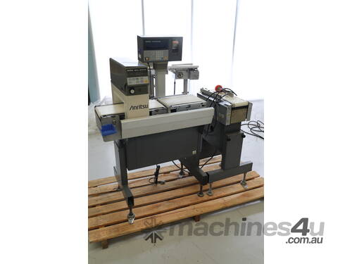 Anritsu Metal Detector x Checkweigher combo unit