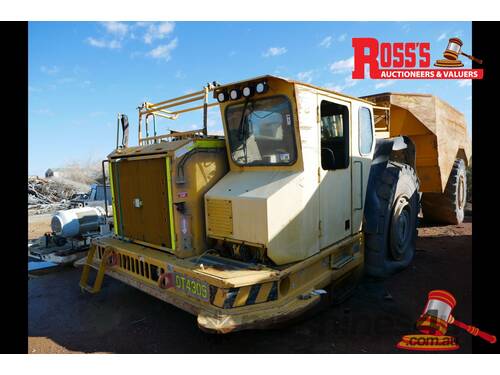 2015 ATLAS COPCO MT6020 ARTICULATED UNDERGROUND DUMP TRUCK