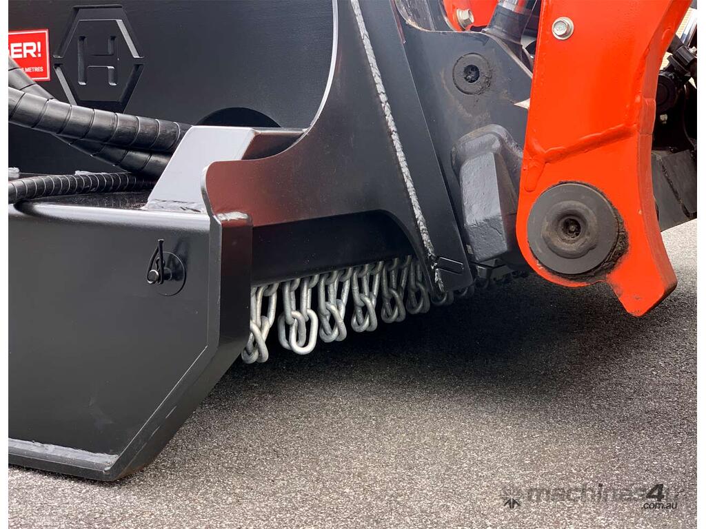 New himac Skid Steer Open Front Brush Cutter 6ft 72 Skid Steer