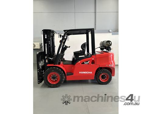 Demo Hangcha 5t LPG Forklift 