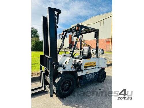 KOMATSU FG25 2.5T LPG FORKLIFT 3.7M LIFT