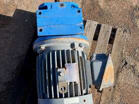 Teco Electric Motor With Reduction Drive - picture0' - Click to enlarge