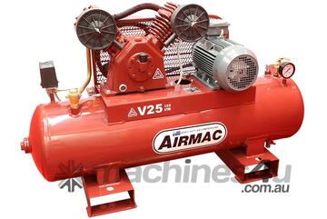 CVA Compressors -   Airmac V25 - 415V Piston Compressor - 16.4cfm - 145psi