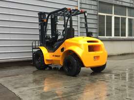 UN Rough Terrain Diesel Forklift 3.5T, 4WD:  Forklifts Australia - The Industry Leader! - picture1' - Click to enlarge