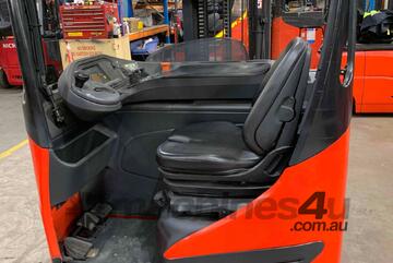 NATIONAL FORKLIFT - LINDE R16HD 9.9Lift Side Shift 2015 Roll Out Great Battery NATIONAL FORKLIFT - LINDE R16HD 9.9Lift Side Shift 2015 Roll Out Great Battery