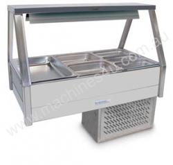 caption Cold Foodbar Roband ERX24RD Cold Plate& Double Row