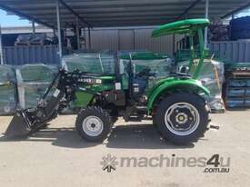 AgKing - 40HP Tractor ROPS 4WD AK404BP with FEL & 4in1 Bucket Package Slasher, Forks and Spears - picture1' - Click to enlarge