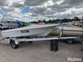 Unbranded Fibreglass Boat & Trailer - picture0' - Click to enlarge