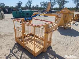 Crane Man Basket, Franna Cranes, SN: MB2754008, 275kg WLL, 225kg Tare, Self-Levelling with Locks, Ba - picture0' - Click to enlarge