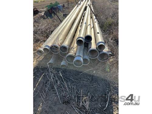 20 x Aluminium Pipe 9m Long x 6inch Diameter