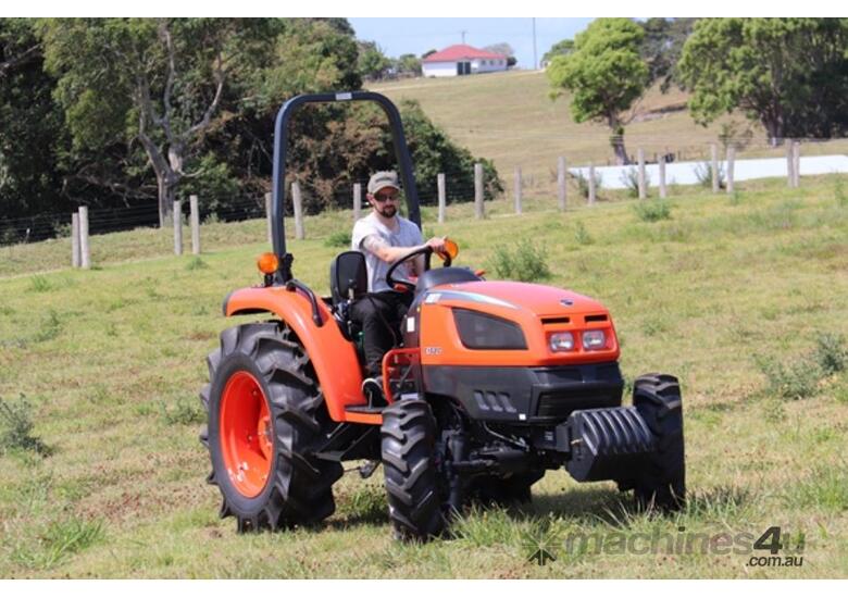 caption Kioti EX5810 ROPS Compact Tractor - Includes 4IN1 Loader