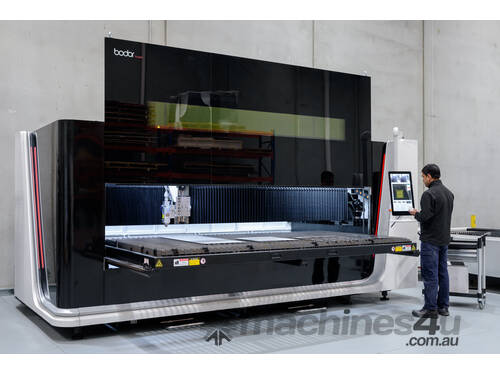 IN STOCK - Bodor Laser Machines i7 Single table, compact footprint, electric table 