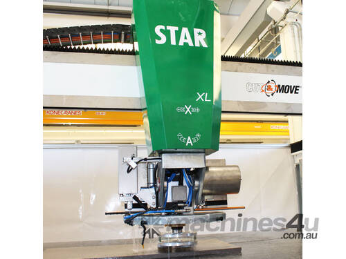 caption Prussiani Engineering - 5 axis Bridge Saw Star XL