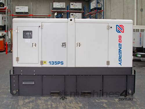 caption SG ENERGY – PERKINS 135 kVA INDUSTRIAL THREE PHASE GENERATOR