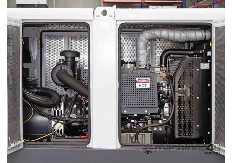 caption SG ENERGY – PERKINS 135 kVA INDUSTRIAL THREE PHASE GENERATOR