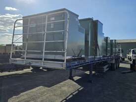 1999 Barker Heavy Duty Tri Axle Tri Axle Flat Top Trailer - picture1' - Click to enlarge