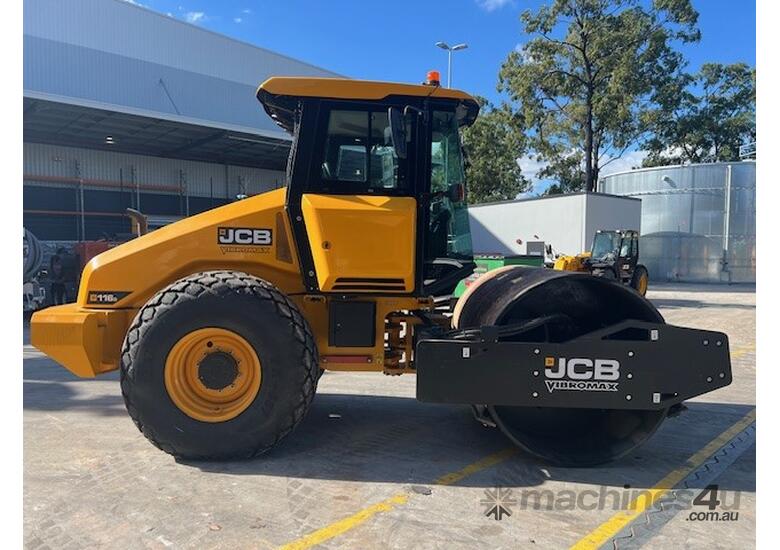 caption 2023 JCB VM116D SMOOTH DRUM ROLLER U4697