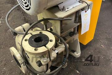 Southern Cross 1.5/1BAH Rubber Lined Slurry Pump with 3kw motor