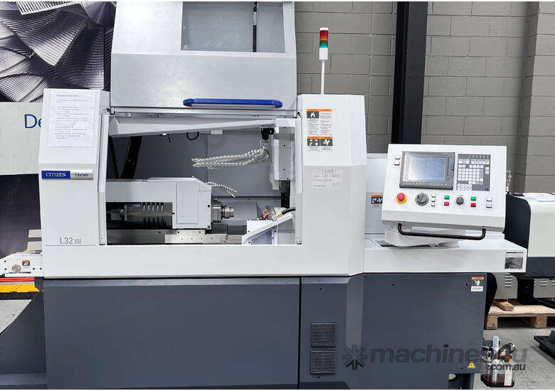 caption Citizen L32 XII Swiss-Type High Precision CNC Lathe B-axis Tools - In Stock, Free Immediate Delivery