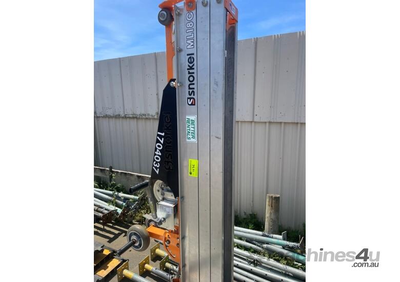 caption 2022 Snorkel ML18C Duct Lifter