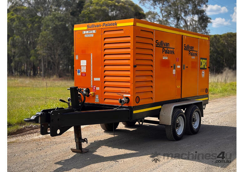 caption Sullivan Palatek DE900PCA Diesel Compressor